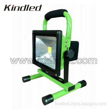 Portable Rechargeable LED Floodlight-20W for Working Time 3hours